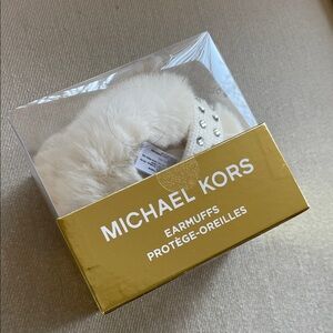 MICHAEL KORS RHINESTONE EAR MUFFS